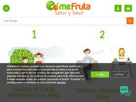 'comefruta.es' screenshot