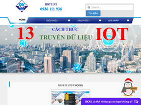 'bkaii.com.vn' screenshot