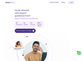 'admitkard.com' screenshot
