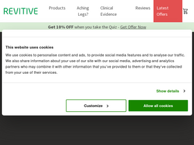'revitive.com' screenshot