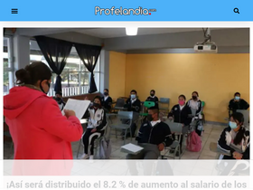 'profelandia.com' screenshot