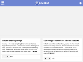 'discorde.co' screenshot