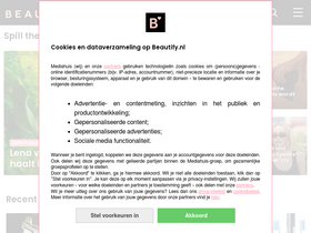 'beautify.nl' screenshot