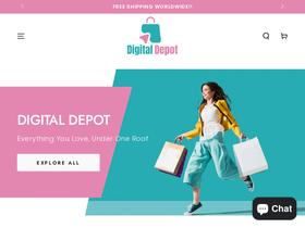 akdigitaldepot.com homepage screenshot