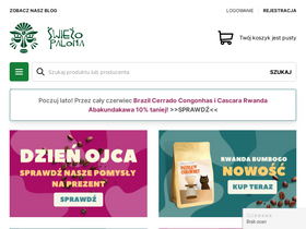 'swiezopalona.pl' screenshot