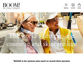 'boombycindyjoseph.com' screenshot
