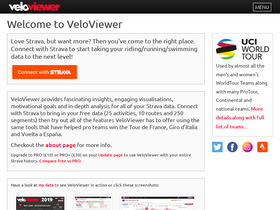 'veloviewer.com' screenshot