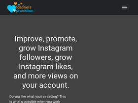 'followerspromotion.com' screenshot
