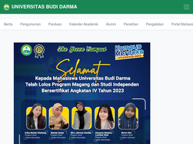 'stmik-budidarma.ac.id' screenshot