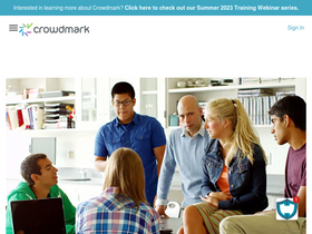 'crowdmark.com' screenshot