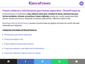 'buscafrases.es' screenshot