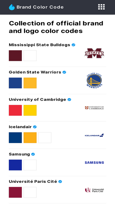 brandcolorcode.com