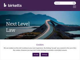 'birketts.co.uk' screenshot