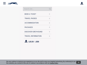 'greyhound.com.au' screenshot