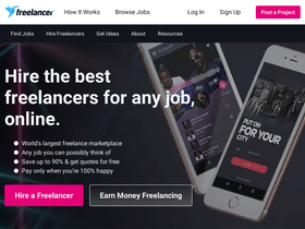 'freelancer.com.bd' screenshot