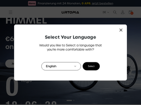 'newurtopia.de' screenshot