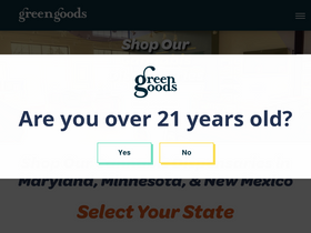 'visitgreengoods.com' screenshot