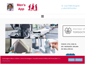 'mens-app.es' screenshot