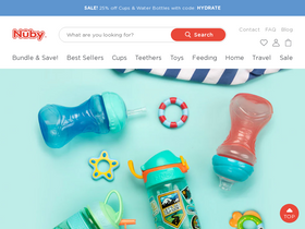 'nuby.com' screenshot
