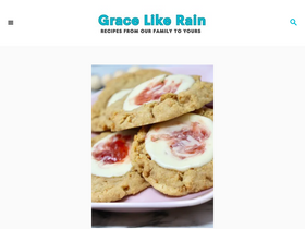 'gracelikerainblog.com' screenshot