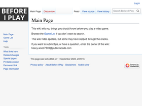 'beforeiplay.com' screenshot