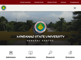 'amsugs.msugensan.edu.ph' screenshot