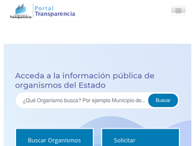 'portaltransparencia.cl' screenshot