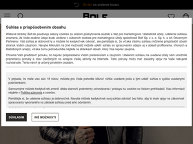 'bolf.sk' screenshot