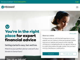 'unbiased.co.uk' screenshot