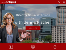 'explorestlouis.com' screenshot