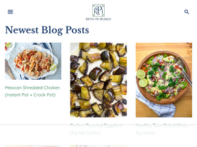 'ketoinpearls.com' screenshot