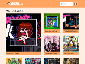 'juegosonlinegratis.com.mx' screenshot