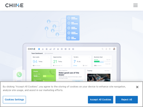 'chime.me' screenshot
