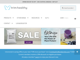 'trimhealthymama.com' screenshot