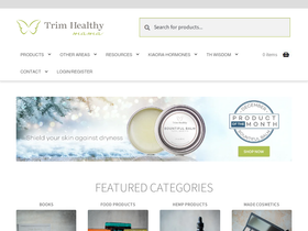 'trimhealthymama.com' screenshot