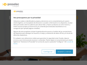 'mecalux.admin.epreselec.com' screenshot