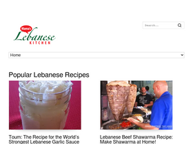 'mamaslebanesekitchen.com' screenshot