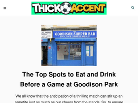 'thickaccent.com' screenshot