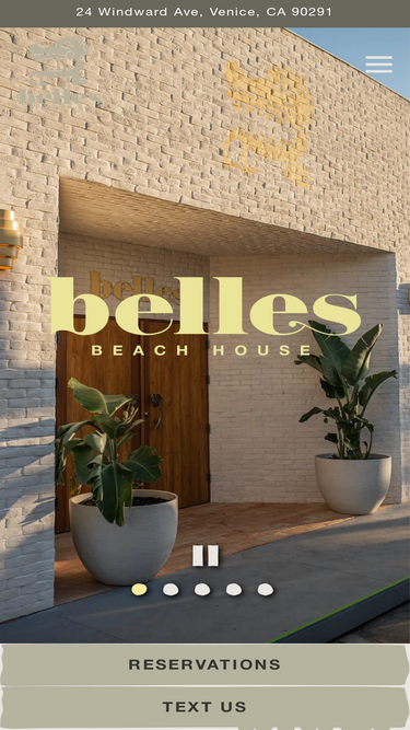 bellesbeachhouse.com