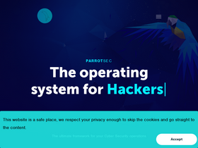 'parrotsec.org' screenshot