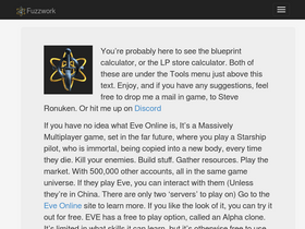 'fuzzwork.co.uk' screenshot