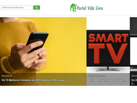 'portalvidalivre.com' screenshot