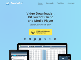 'blog.frostwire.com' screenshot