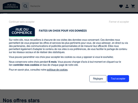 'rueducommerce.fr' screenshot