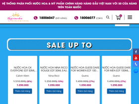 'thegioinuochoa.com.vn' screenshot