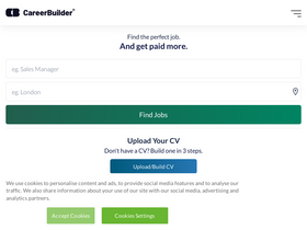 'careerbuilder.co.uk' screenshot