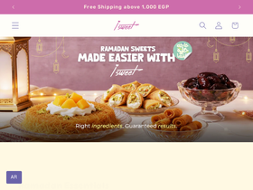 isweet.co homepage screenshot
