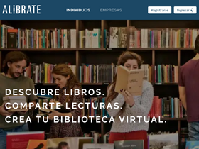 'alibrate.com' screenshot