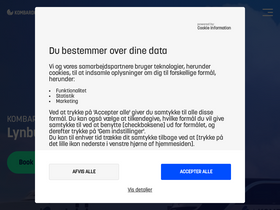 'kombardoexpressen.dk' screenshot