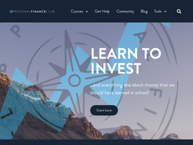 'personalfinanceclub.com' screenshot